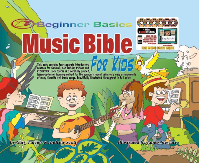 Beginner Basics Music Bible For Kids (Book/DVD)