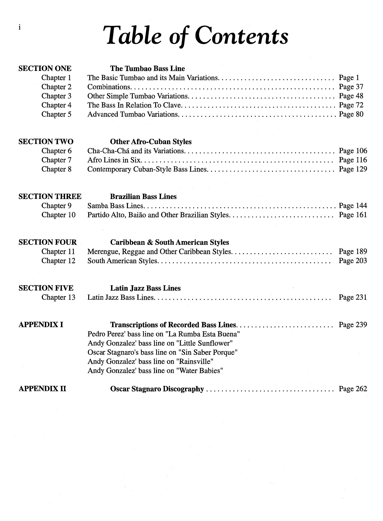 The Latin Bass Book - A Practical Guide Spiral Bound Book/Ola