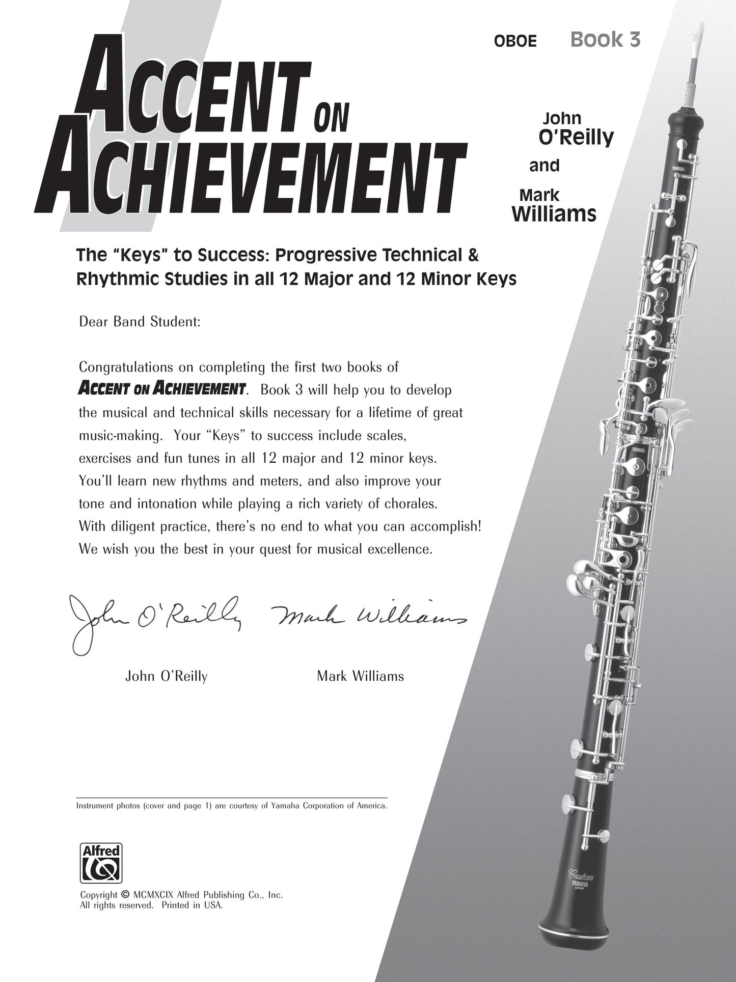 Accent On Achievement - Oboe Book 3