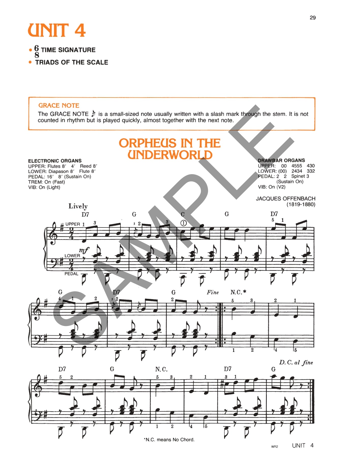 Older Beginner Organ Course Level 2 Book