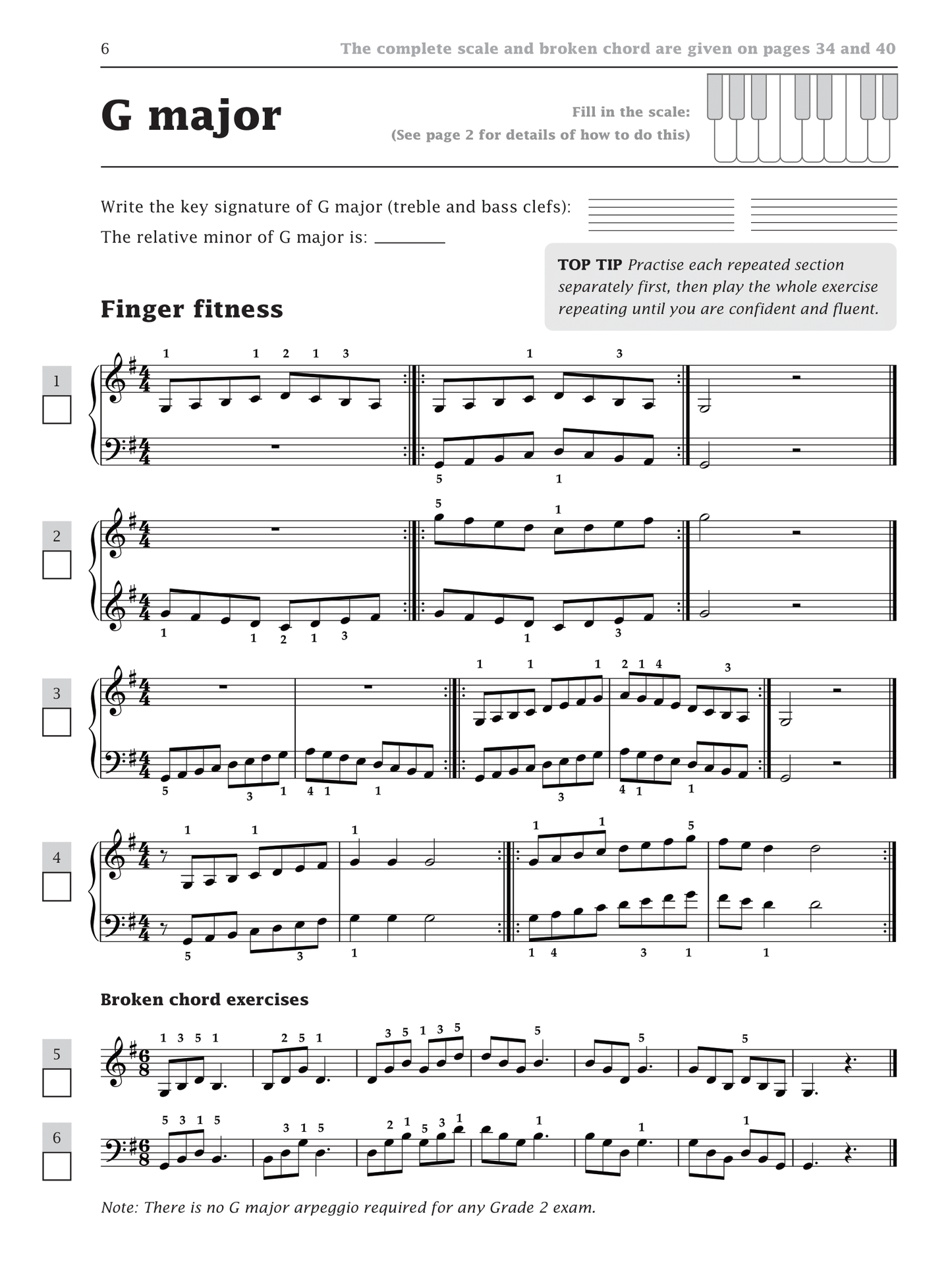 Improve Your Scales - Piano Grade 2 Book