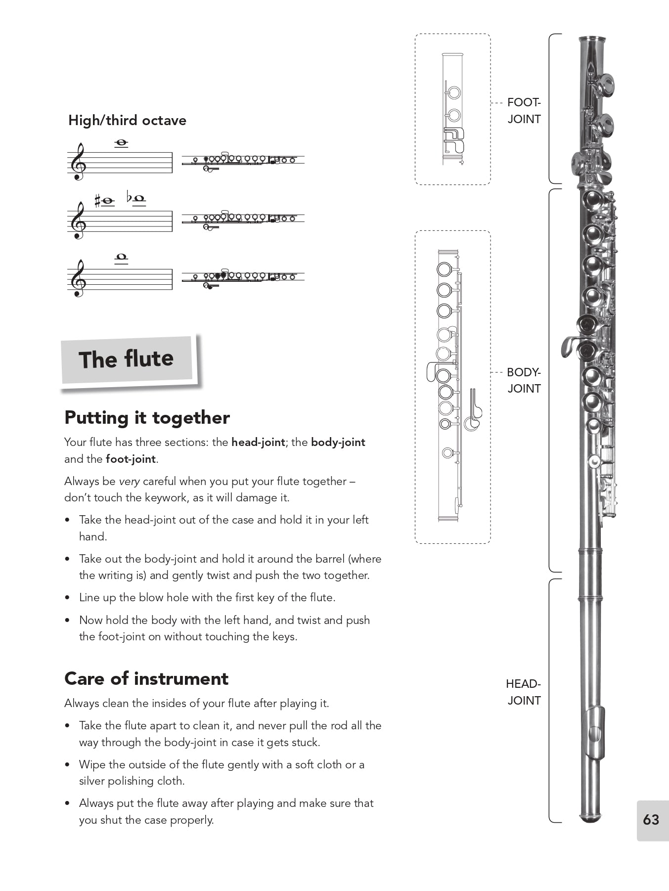 Sally Adam's Flute Basics - Pupil's Book/Cd