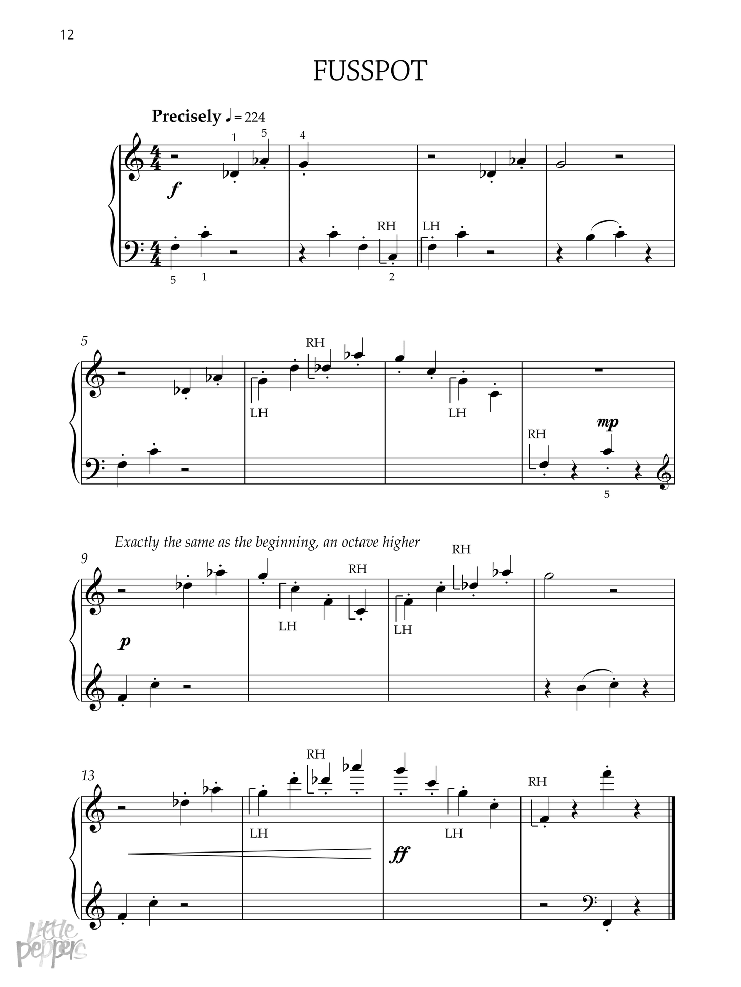 Very Easy Little Peppers Piano Book 1