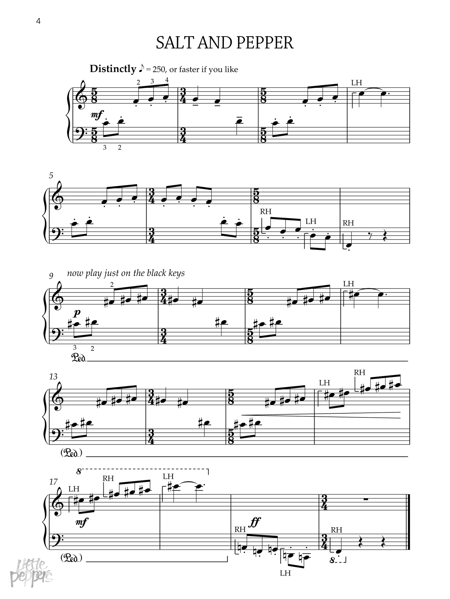 Very Easy Little Peppers Piano Book 1