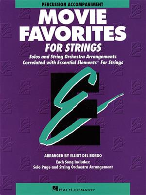 Essential Elements: Movie Favorites for Strings - Percussion Accompaniment Book