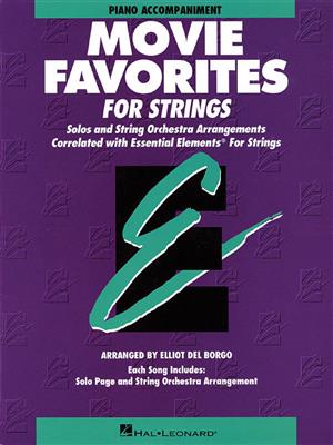 Essential Elements: Movie Favorites for Strings - Piano Accompaniment Book