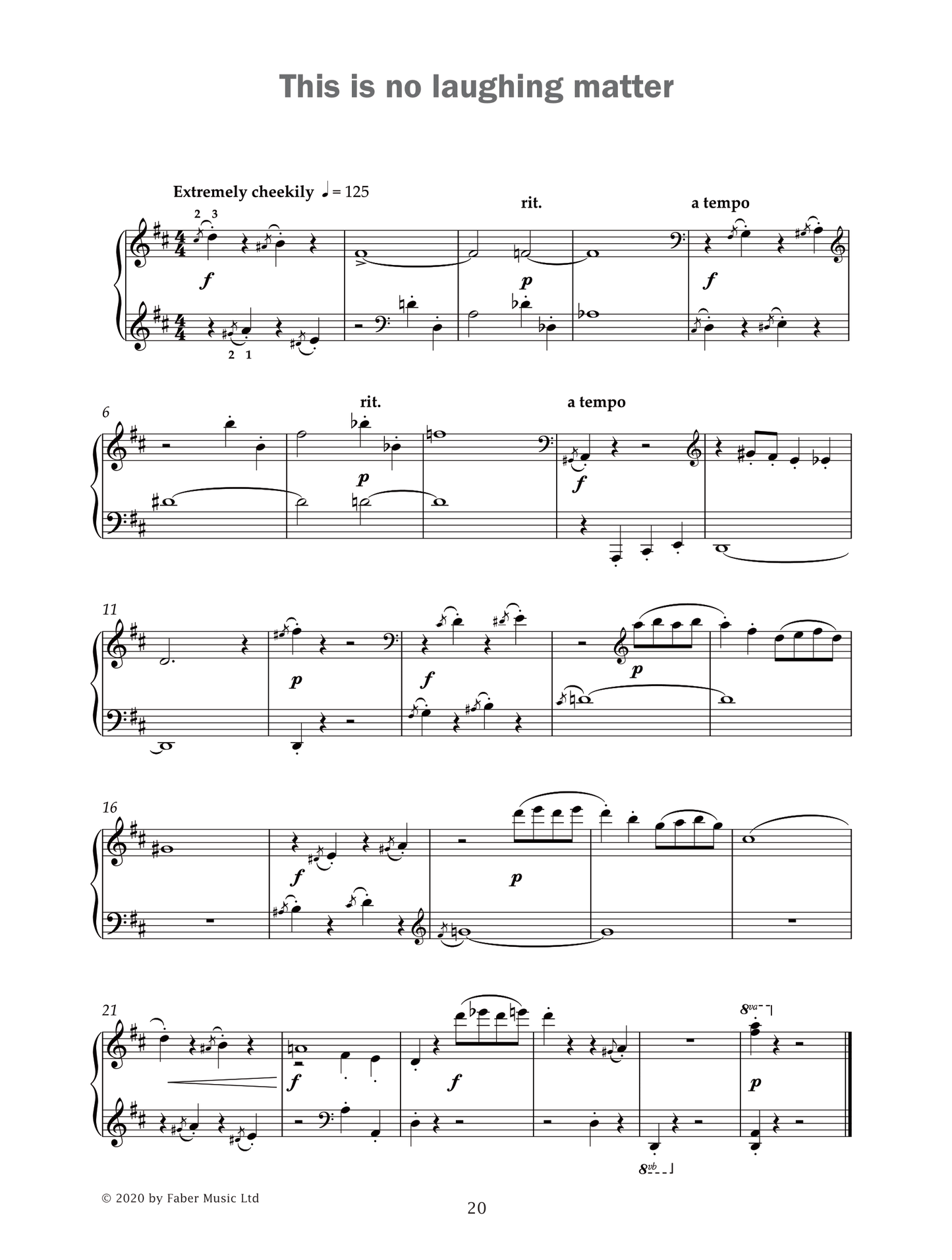 Improve Your Sight Reading - A Piece A Week For Piano Grade 6 Book