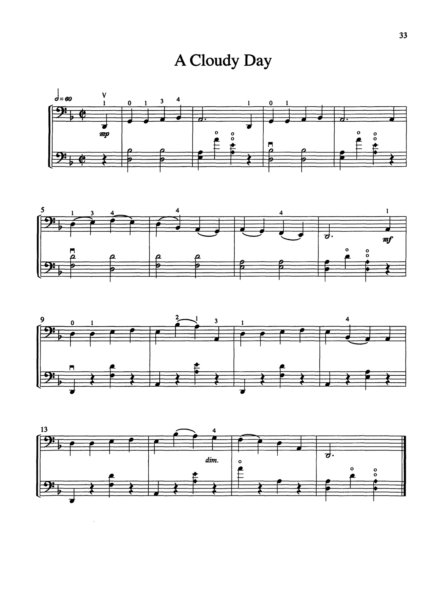 Rick Mooney - Position Pieces For Cello Book 1