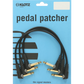 Klotz PP AJJ Unbalanced Patch Cable With Right Angled Jacks - 0.3m