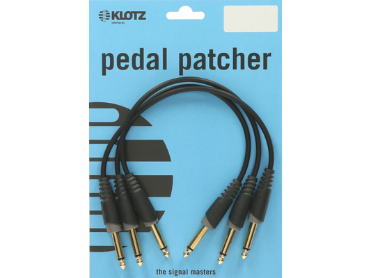 Klotz PP JJ Unbalanced Patch Cable  - 0.15m