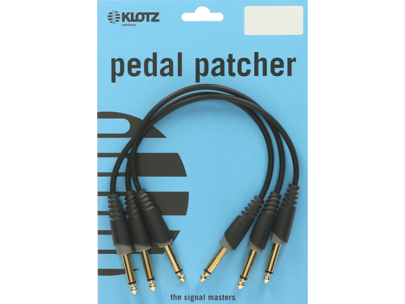 Klotz PP JJ Unbalanced Patch Cable  - 0.9m