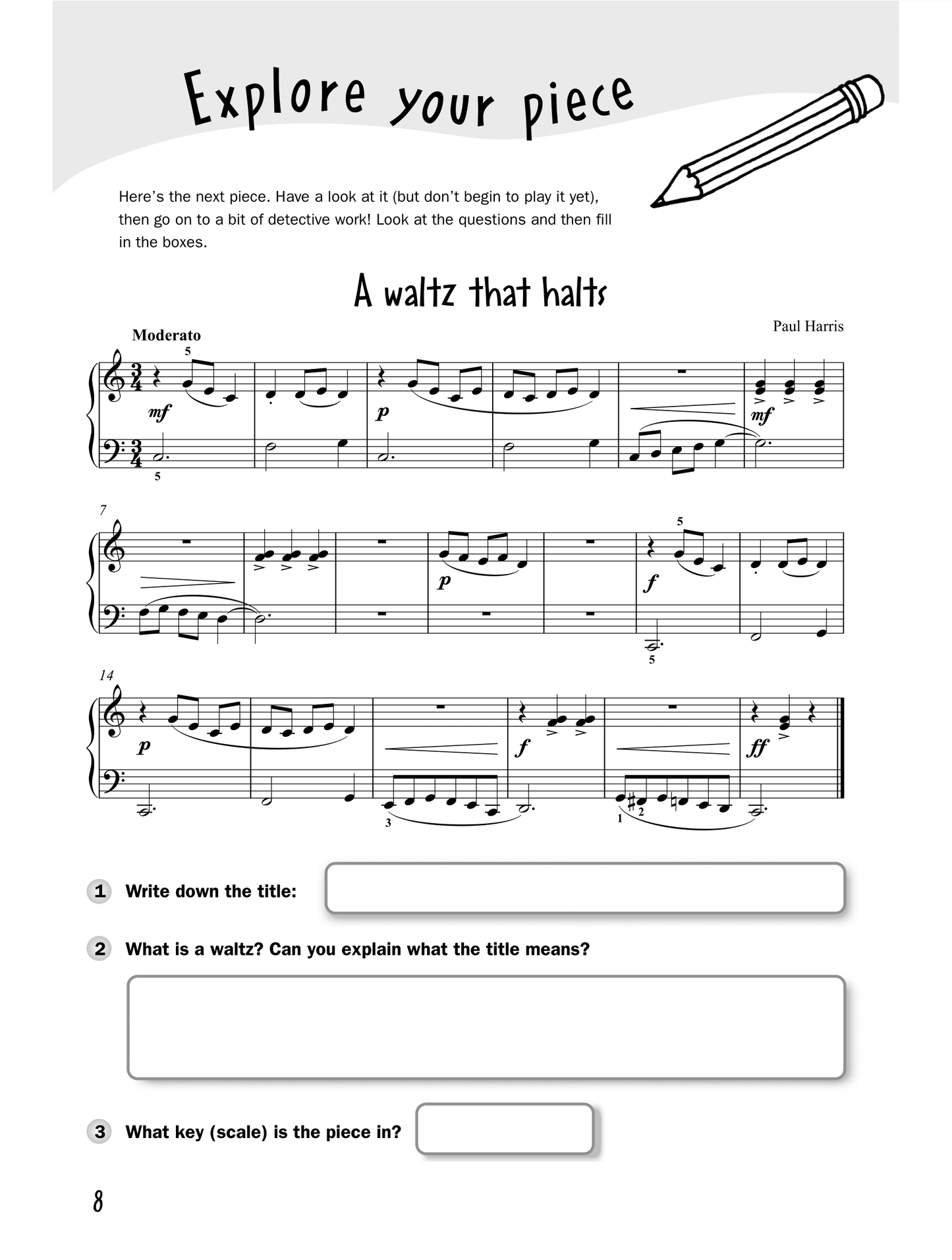 Improve Your Practice - Piano Beginner's Book