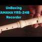 Yamaha YRS-24B: 3 Piece Resin Recorder (Student Recorder)