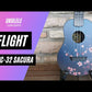 Flight TUC-32 Sakura Travel Concert Ukulele with Gig Bag