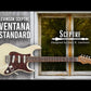 Sceptre Ventana Standard - Double Cutaway 3 Tone Sunburst Electric Guitar