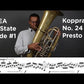 Georg Kopprasch- 60 Selected Studies For Bb Flat Tuba Book