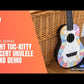 Flight TUC-Kitty Print Travel Concert Ukulele with Travel Bag