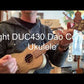 Flight DUC430 DAO Concert Ukulele with Padded Gig Bag