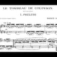 Maurice Ravel - Le Tombeau De Couperin Suite For Piano Book
