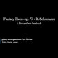 Schumann - Fantasy Pieces Op 73 Clarinet/Piano