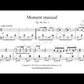 Schubert - Moments Musical Op 94 D 780 Piano Urtext Book