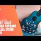 Flight TUSL-32 Sakura ABS Cherry Blossom Travel Concert Soprano Ukulele with Gig Bag