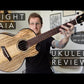 Flight Maia Baritone Electro Acoustic Ukulele with Padded Gig Bag