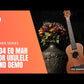 Flight DUT34 EQ Electro-Acoustic Tenor Ukulele with Padded Gig Bag