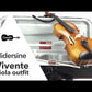 Hidersine Vivente 15" Viola Student Outfit with Case, Bow & Rosin (Beginner Viola)