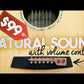 KNA SG-2 Acoustic Guitar Pickup with Volume Control