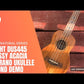 Flight DUS445 Soprano Acacia Ukulele with Gloss Finish and Padded Gig Bag
