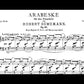 Robert Schumann - Arabesque Op 18 & Blumenstuck Op 19 for Piano Book