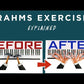 Johannes Brahms - 51 Exercises For Piano Book