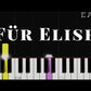 Fur Elise - Easy Piano Sheet Music