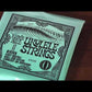 Ernie Ball Soprano & Concert Nylon Ball End Ukulele Strings Set - Black