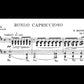 Mendelssohn - Rondo Capriccioso Op 14 For Piano Solo Book