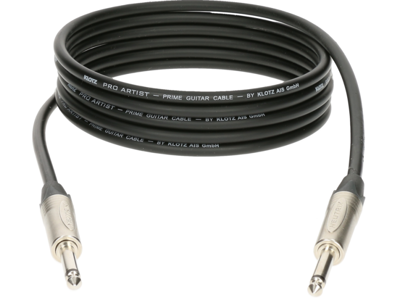 Klotz PRON-PP Pro Artist Professional Guitar Cable With Neutrik Jacks - 6m