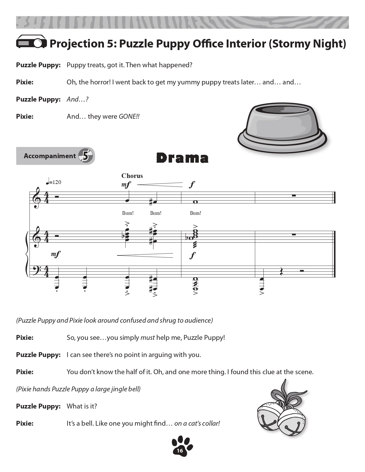 Puzzle Puppy Musical Book/Cd-Rom (Classroom Musical)