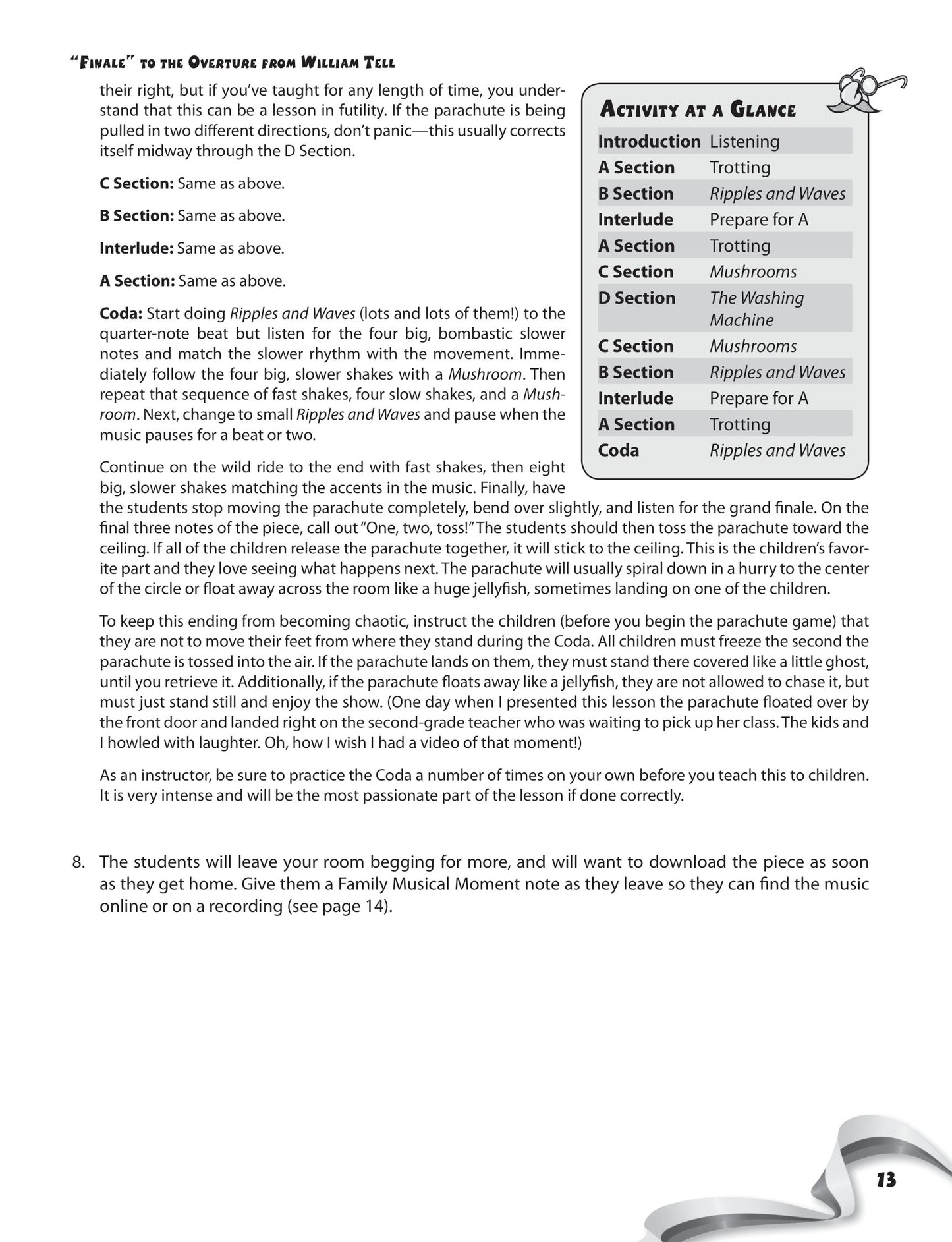 Parachutes and Ribbons and Scarves, Oh My- Teacher's Classroom Pack