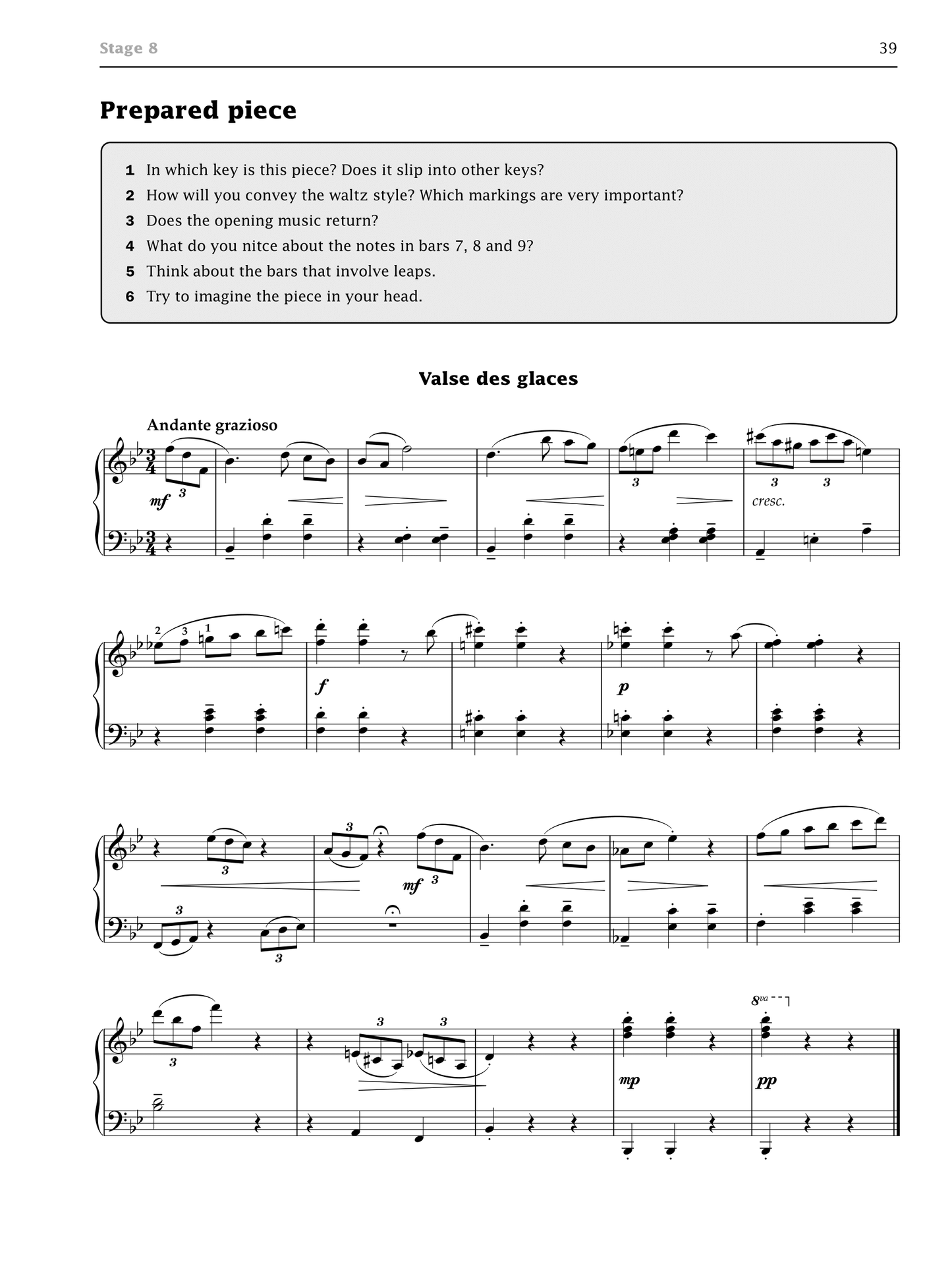 Improve Your Sight Reading - Piano Grade 8 Book