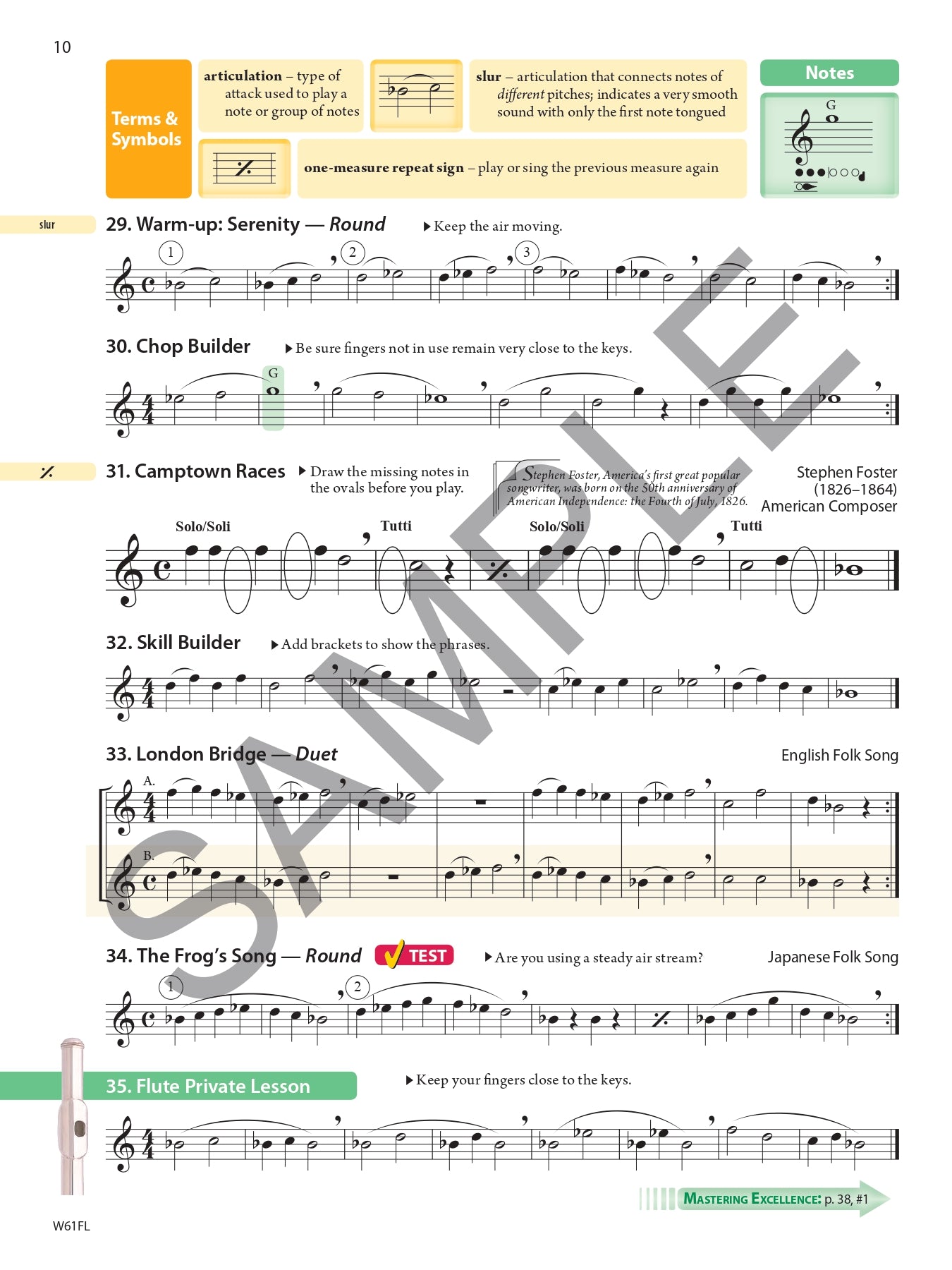 Tradition Of Excellence - Flute Book 1 (Book/Olm) - Second Edition