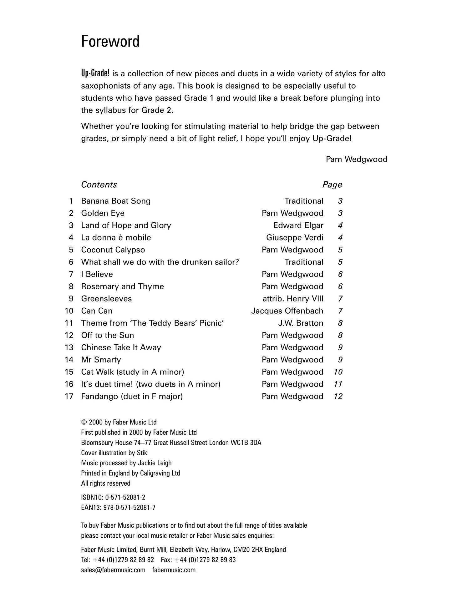 Up Grade - Alto Saxophone Grade 2-3 Book