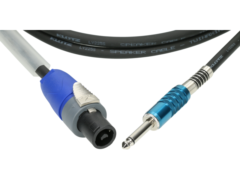 Klotz SC3-SP 2 X 2.5mm Speaker Cable Pvc Speakon 2P F (Nl2Fx) - Jack 2P M - 1m