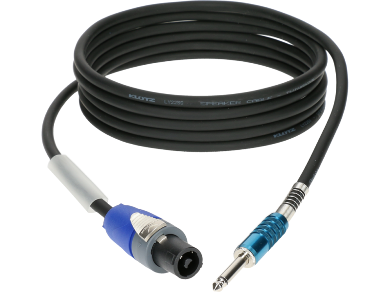 Klotz SC3-SP 2 X 2.5mm Speaker Cable Pvc Speakon 2P F (Nl2Fx) - Jack 2P M - 1m