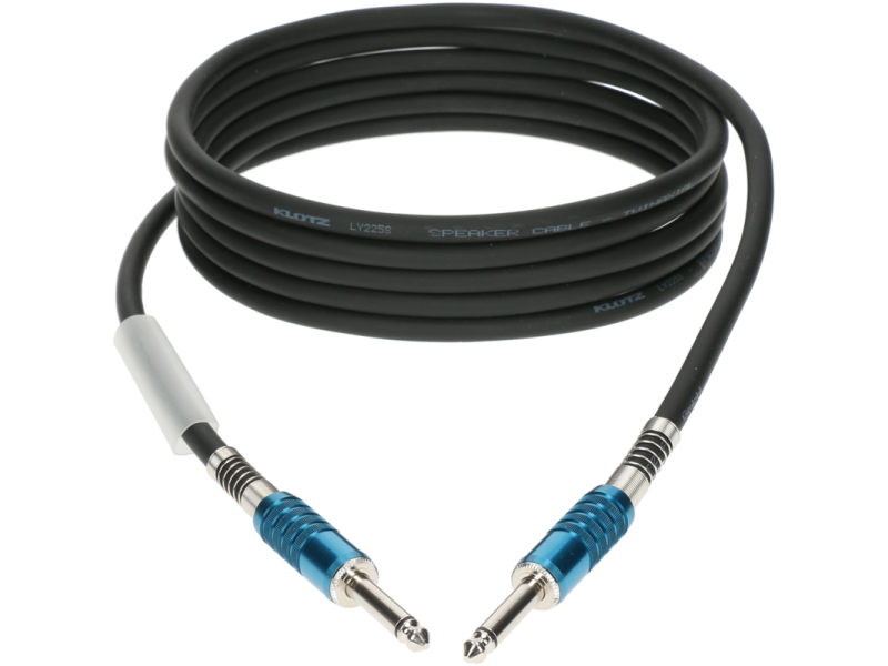 Klotz SC3PP 2 X 2.5mm Speaker Cable Pvc With Jack Plugs By Klotz - 1m