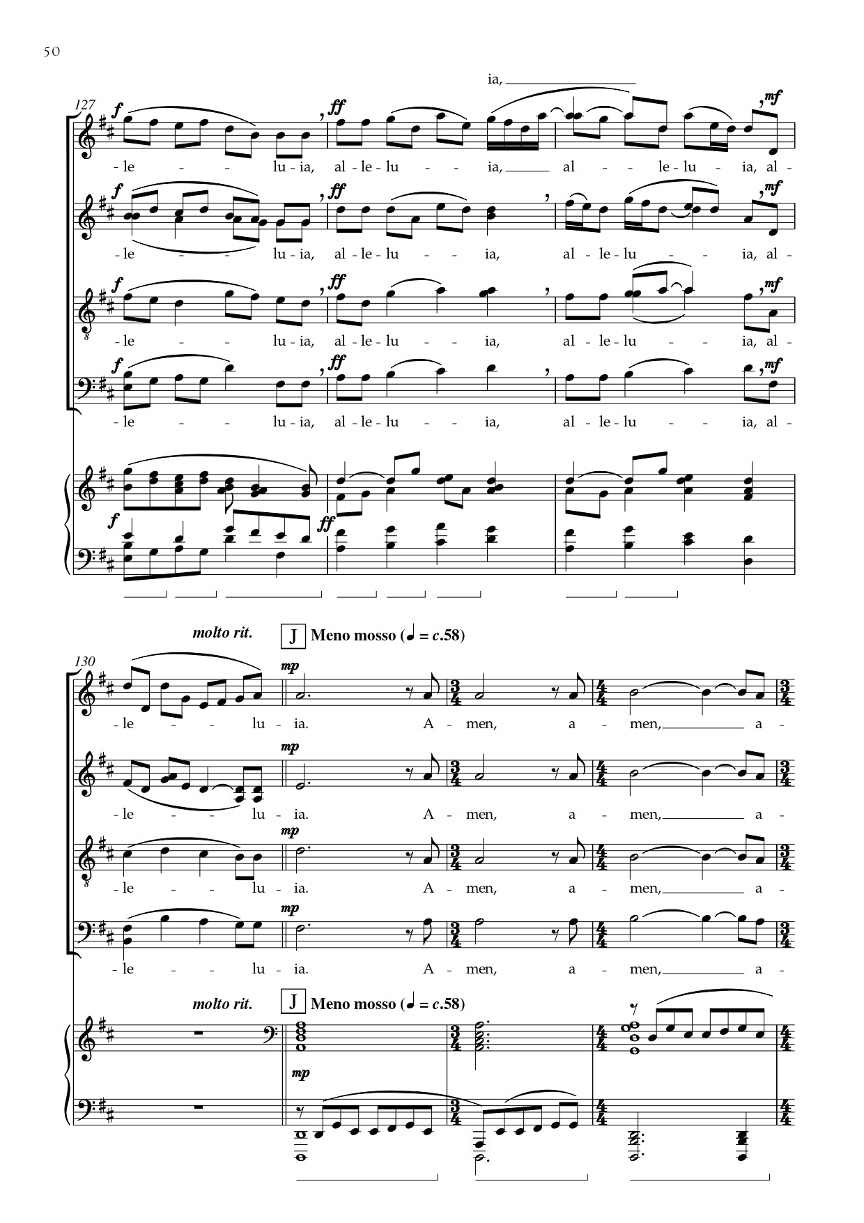 Morten Lauridsen - Lux Aeterna (Mixed Voices) Vocal Sheet Music