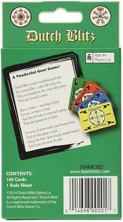 Boardgame: Dutch Blitz Green (Card Game)