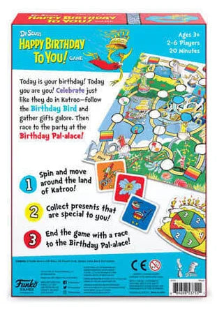 Boardgame: Dr Seuss - Happy Birthday To You Game