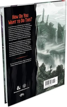 Boardgame: Dungeons & Dragons Explorers Guide To Wildemount