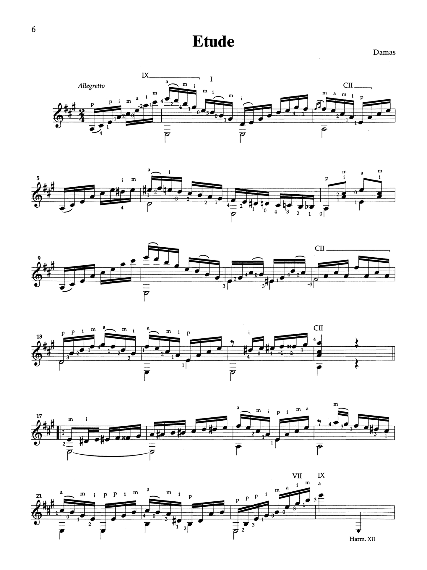 Suzuki Guitar School - Volume 6 Guitar Part Book (International Edition)